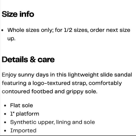 Hunter Women Slide Sandal Size 8 Sun-Cup Orange Bloom Algae Foam Waterproof New - Picture 7 of 7